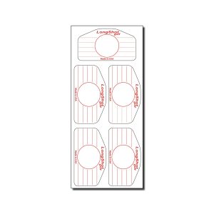 Universal Iron Label Sheet - LongShot Golf® Impact Labels Golf Aid